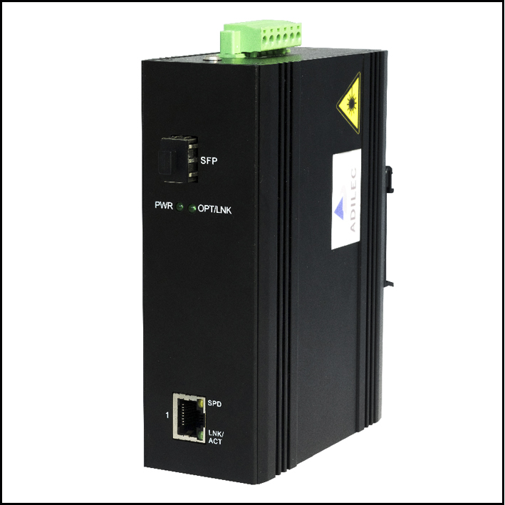 Adilec Transmisor Fibra Óptica Ethernet