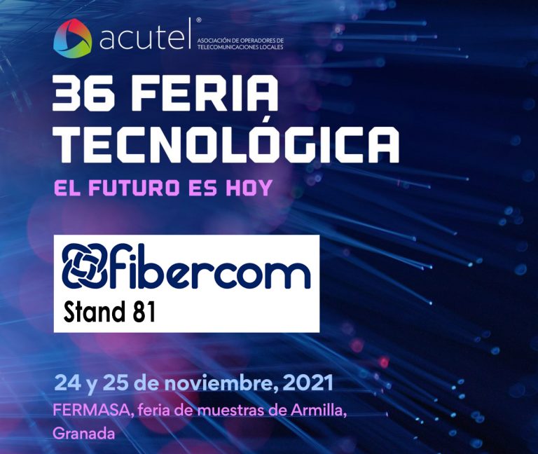 Acutel 2021 Fibercom stand 81